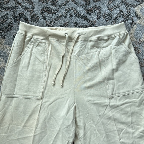 Basic Equipment Drawstring Capri Pants Khaki Large - Picture 3 of 7